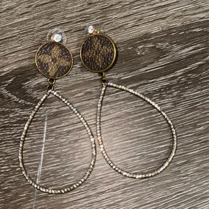 Keep it Gypsy Upcycled earrings with Swarovski crystals. Never worn.